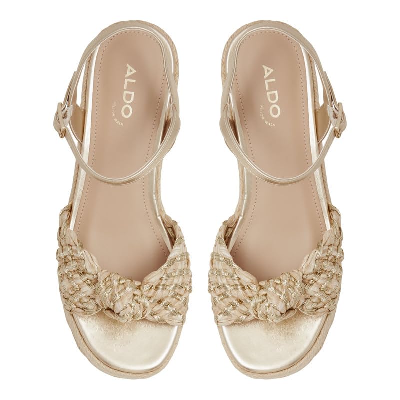 Aldo ANNAMARIE-IN711 Women Gold Wedges