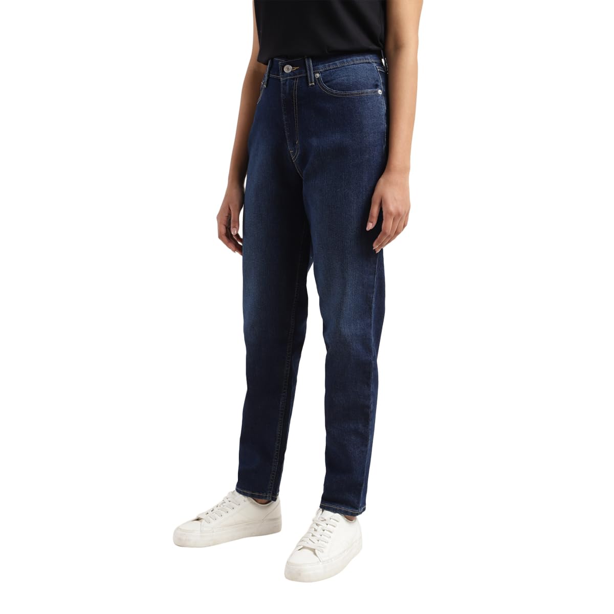 Levi's Women's Loose Tapered Fit High-Rise Mid Rise Jeans Blue, 30