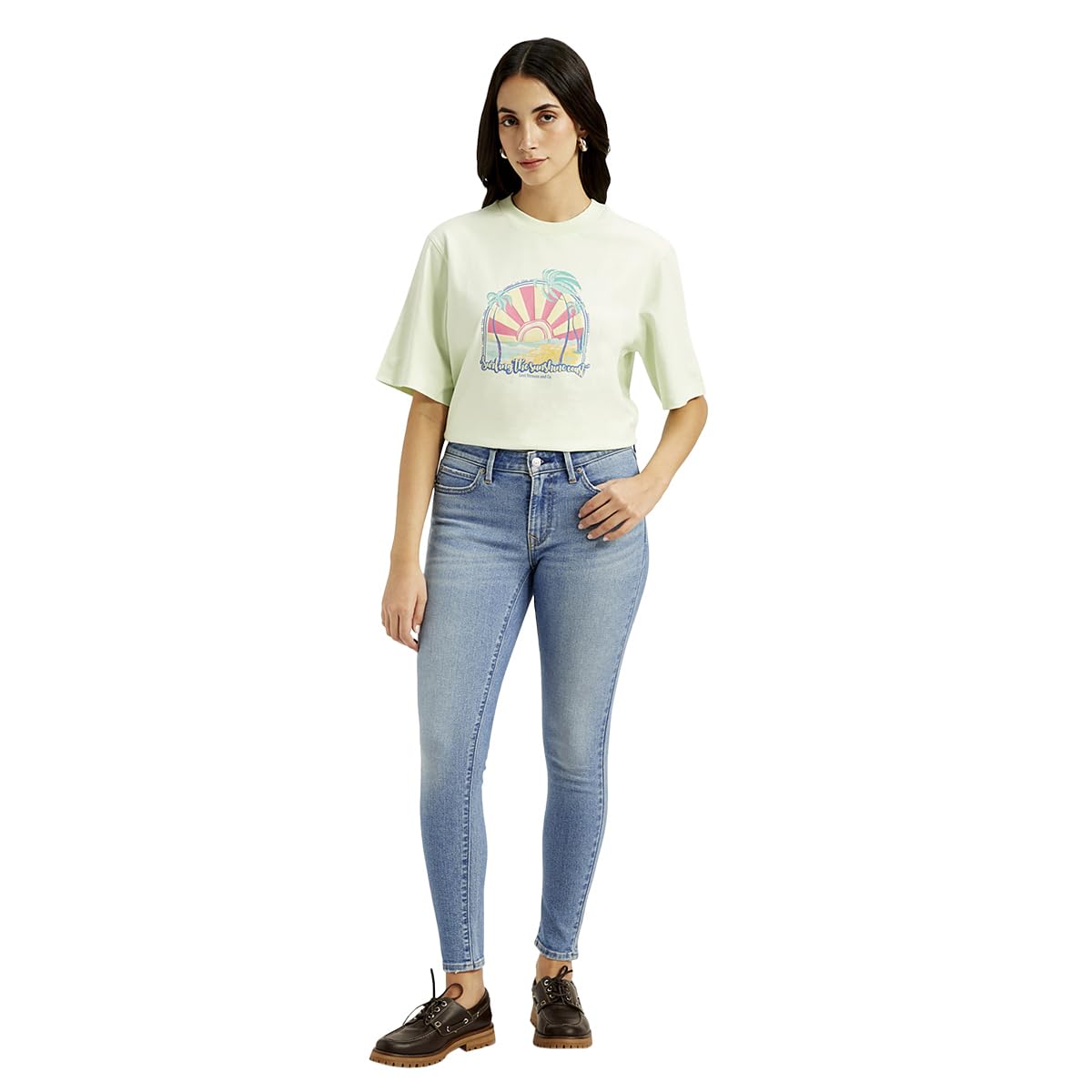Levi's Women's Skinny Jeans (21306-0666_Island Blue
