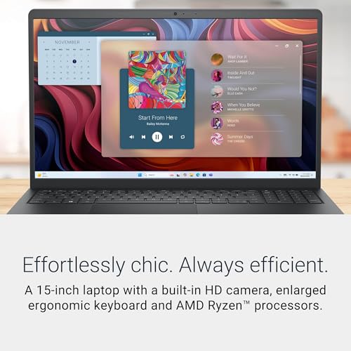 Dell Inspiron 15 Touchscreen Laptop, AMD Ryzen 7 7730U, 16GB RAM, 1TB SSD