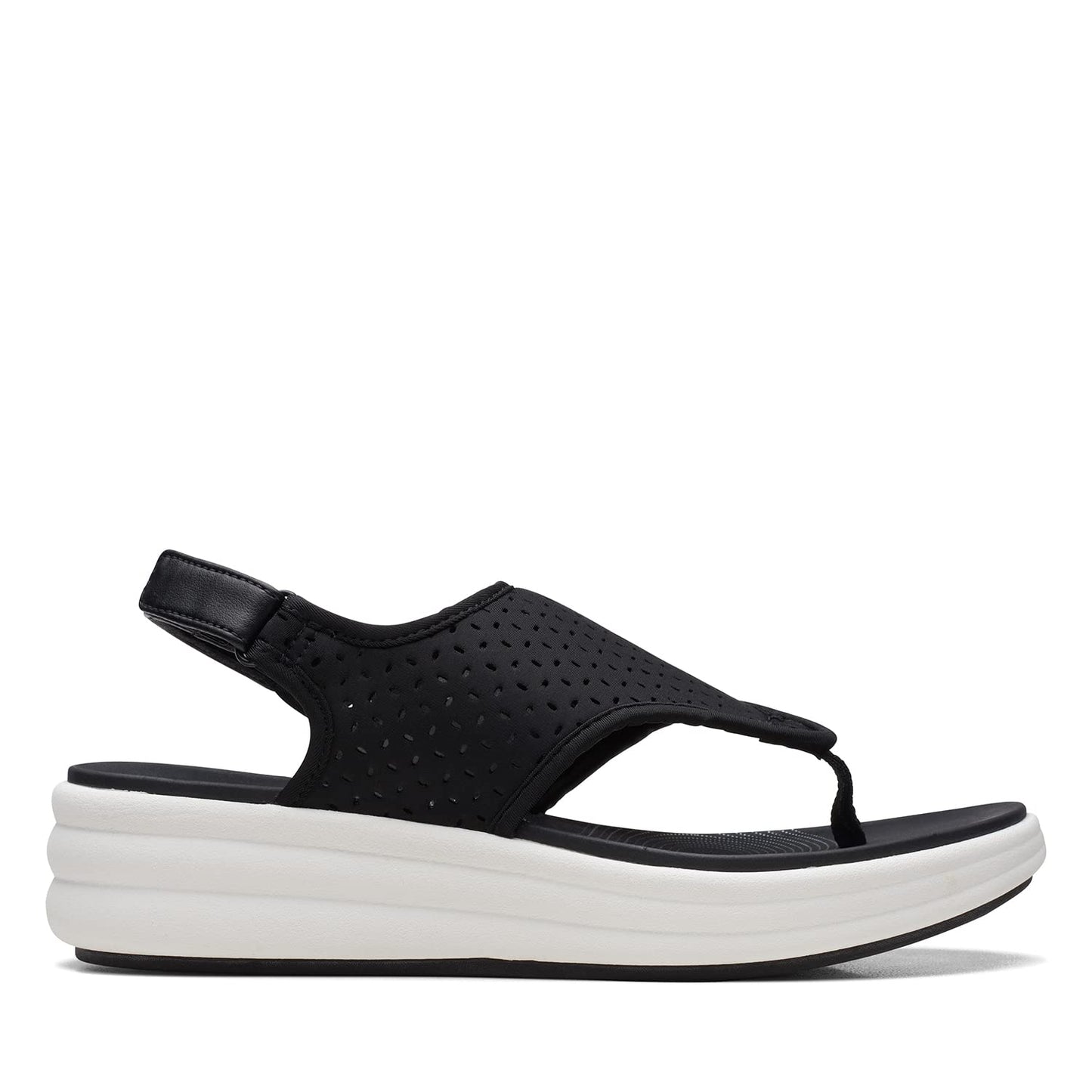 Clarks womens 26171817 Black Sandal - 7 UK (26171817)