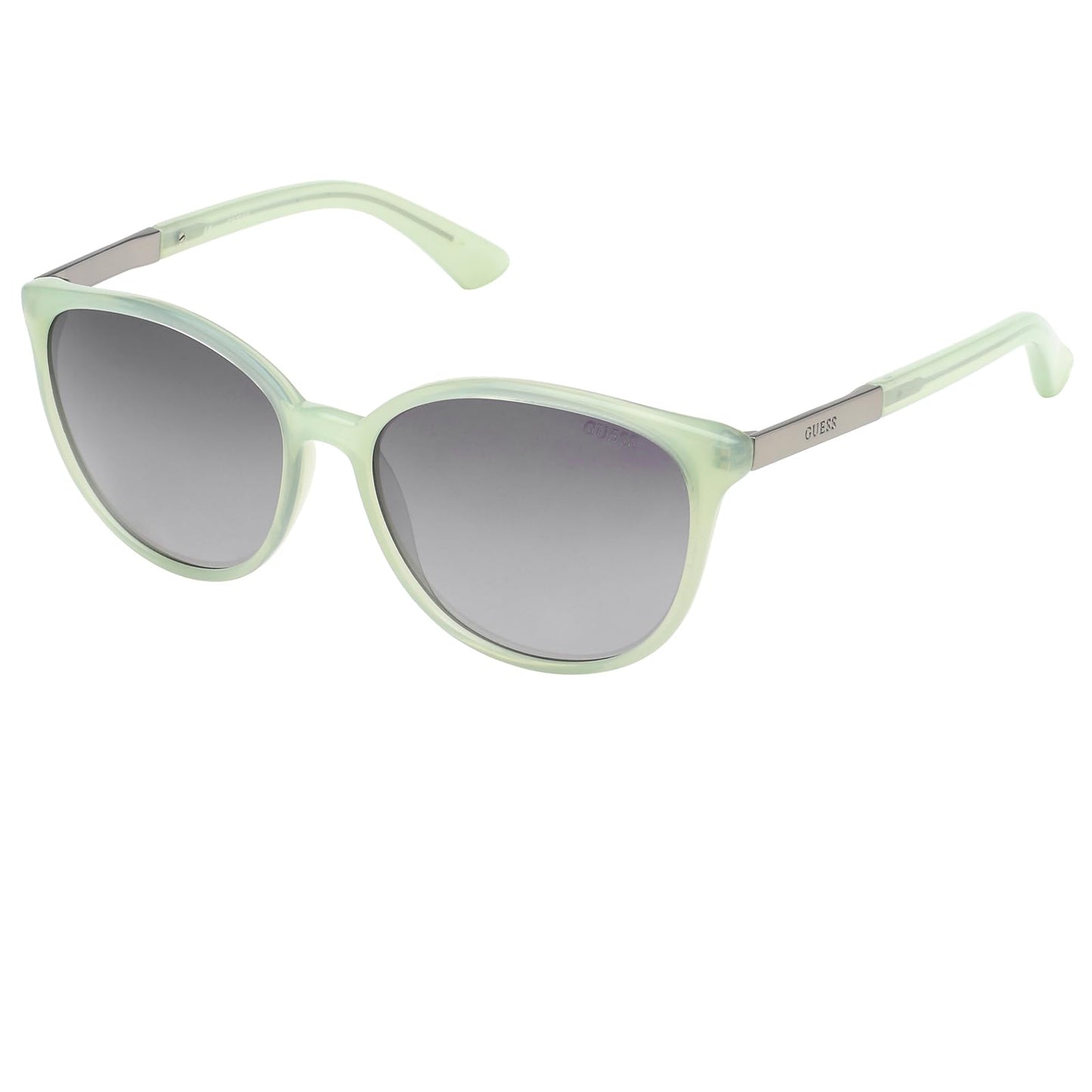 GUESS Mirrored Oval Women Sunglasses -(GU7390 93C 58 S |58| Grey Color Lens)