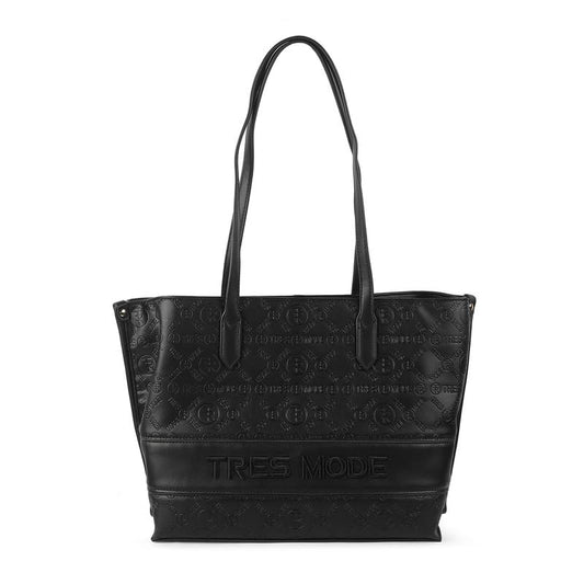 tresmode All Black Women's Handbag