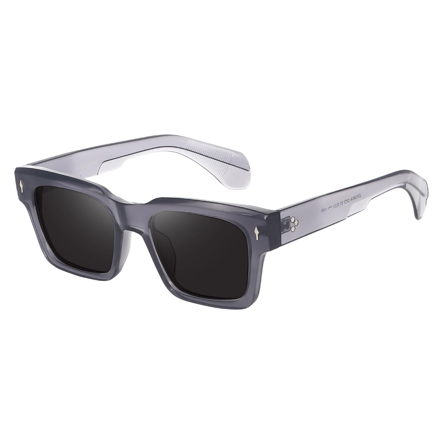 Peter Jones I Full Rim Square I Reto Square I Large Size I UV/UB Protection I Sunglasses for Men & Women 3804GT