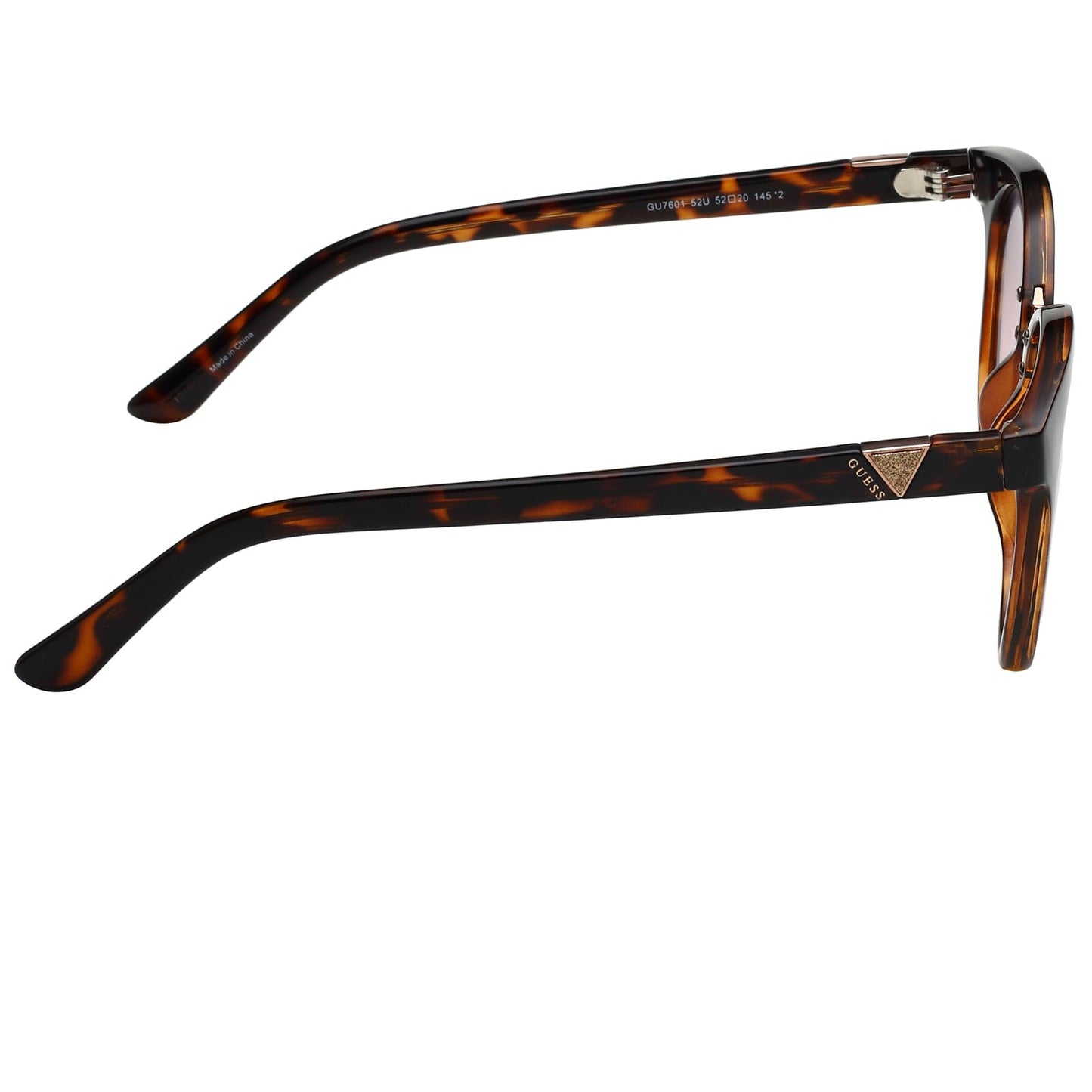 GUESS Mirrored Oval Women Sunglasses -(GU7601 52U 52 S |52| Blue Color Lens)