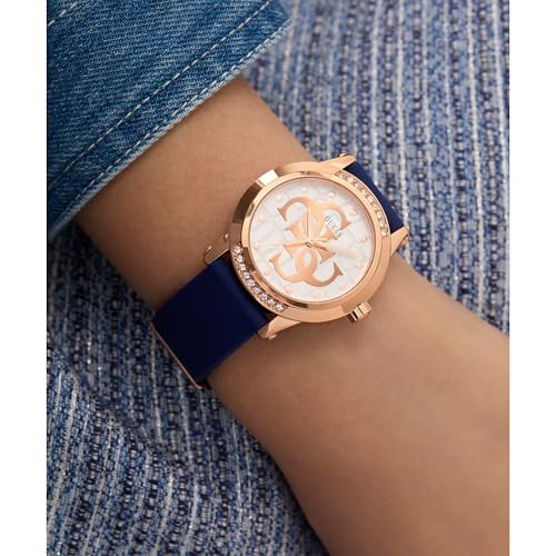 GUESS Analog White Dial Women's Watch-GW0860L2