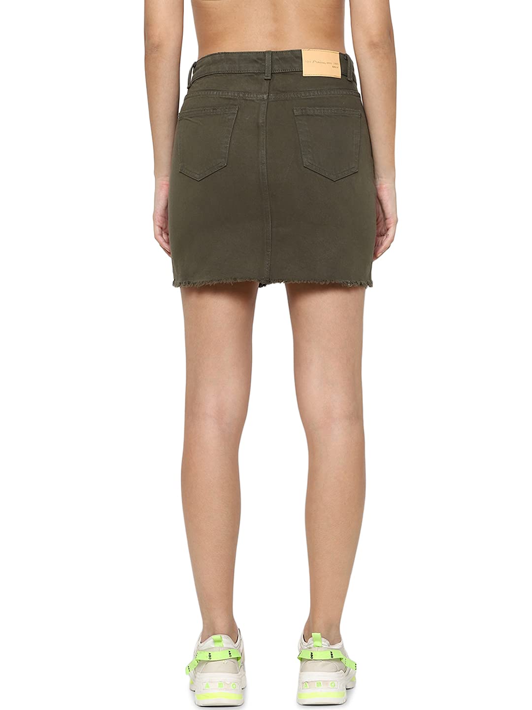 ONLY Cotton Blend Pencil Skirt