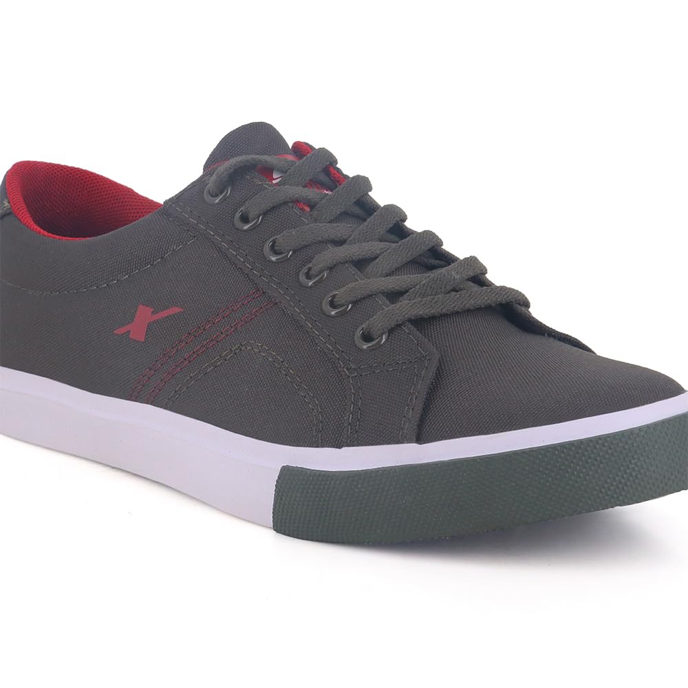 SPARX Mens SM 671 | Stylish, Comfortable | Maroon Sneaker - 9 UK (SM 671)
