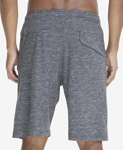 Jockey Men's Regular Fit Shorts (SP26_Cool Grey Melange_XXL)