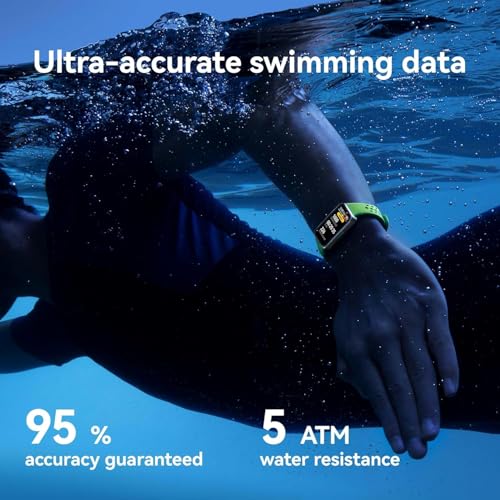 Huawei Band 10 Smartwatch with AI-Powered Fitness Monitoring, Pro-Level Sleep Analysis, Emotional Wellbeing Assistant,Streamlined Metallic Design,Fast Charging,iOS Android (Band 10, Pink)