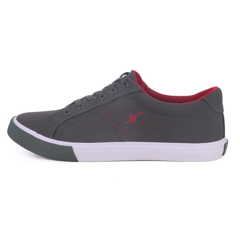 SPARX Mens SM 671 | Stylish, Comfortable | Maroon Sneaker - 9 UK (SM 671)