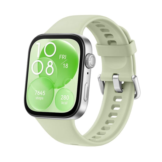 Huawei Watch FIT 3, 1.82" AMOLED Display, Ultra-Slim Design, All-Round Fitness Management, Comprehensive Health Management, Durable Battery Life, Compatible with iOS & Android, (Green)