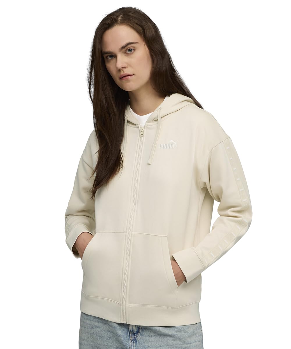 Puma Women's A-Line Coat (688097_Alpine Snow