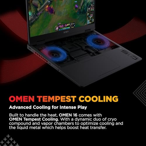 HP Omen, Intel Core Ultra 7 255H, 8GB RTX 5060, 24GB DDR5(Upgradeable) 1TB SSD, 2K, 165Hz, 3ms Response time, IPS, 16''/40.6cm, Win11, M365*Office24, Shadow Black, 2.43kg, am0238tx, RGB Gaming Laptop