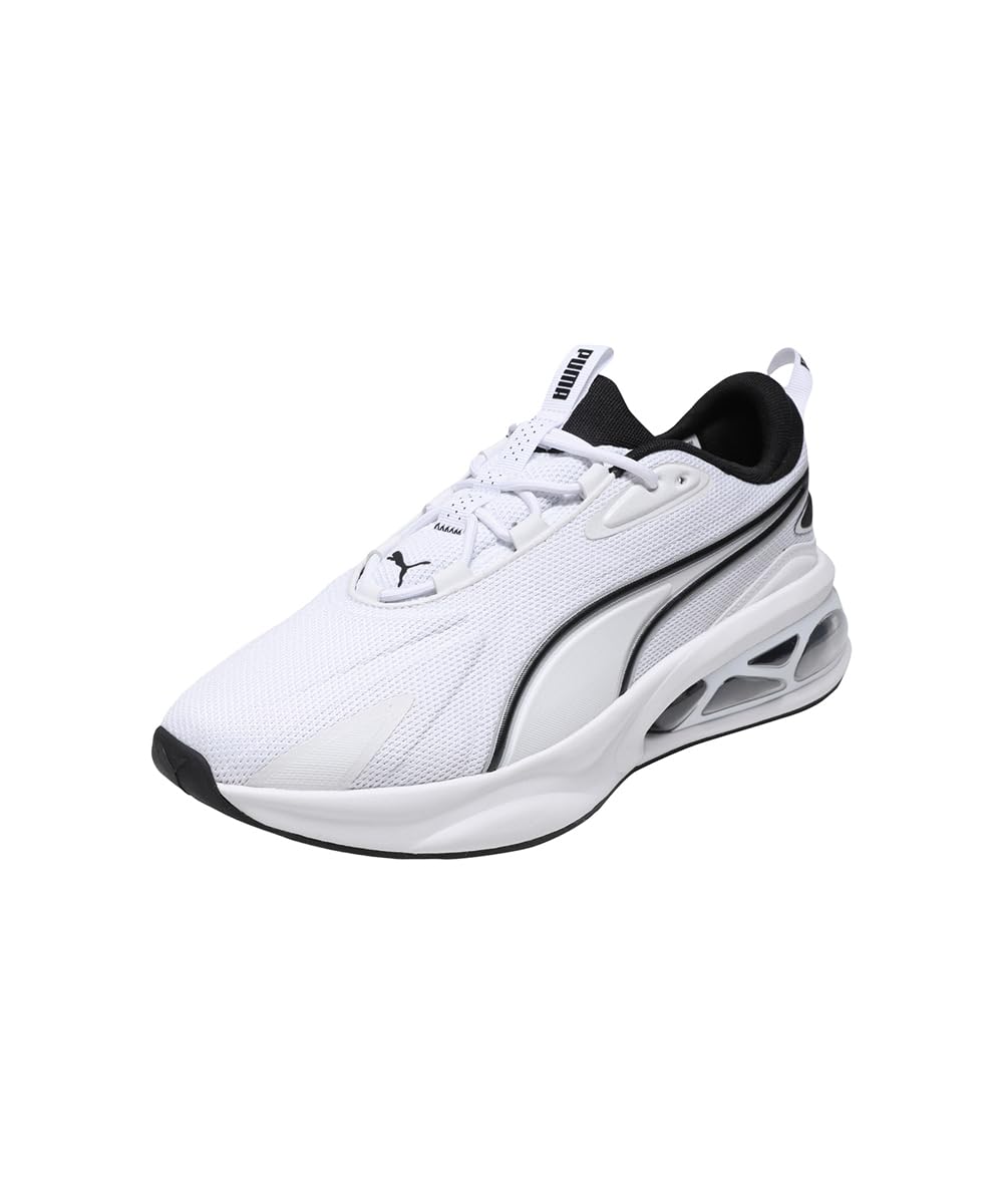 PUMA , Unisex-Adult, Solar, White-Black, Running Shoe, 8UK, (31117501)
