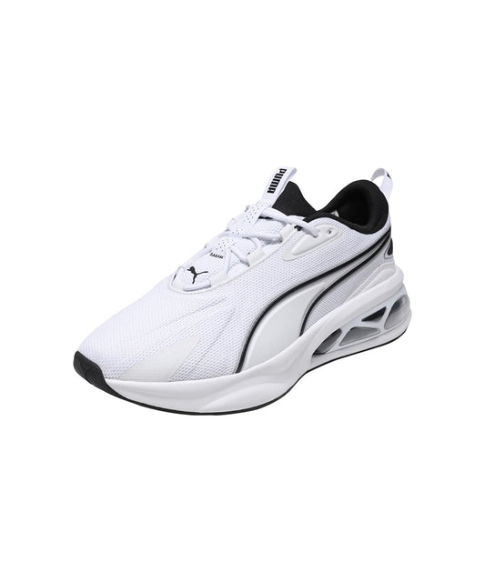 PUMA , Unisex-Adult, Solar, White-Black, Running Shoe, 8UK, (31117501)
