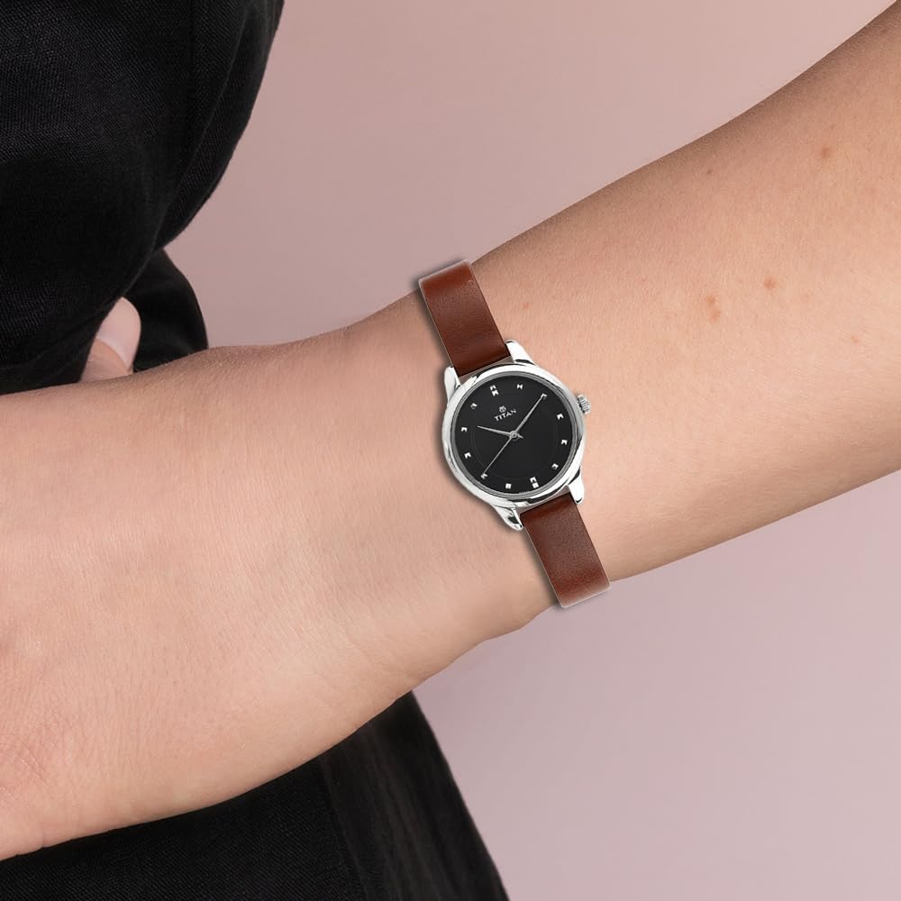 Titan Ladies Neo - Ii Analog Black Dial Women's Watch NM2481SL07/NN2481SL07/NP2481SL07