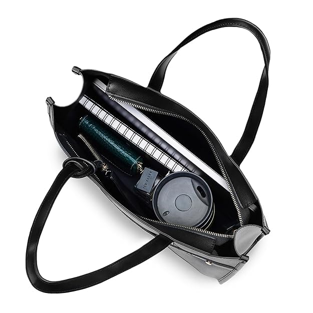 Miraggio Marcy Solid Tote Bag for Women with Detachable Pouch Pocket