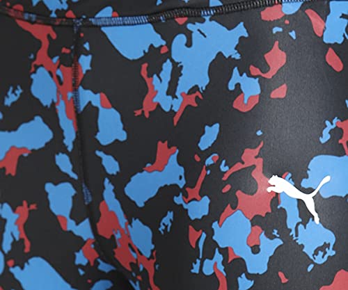 Puma Women's Polyester Modern Sports Printed 7/8 Leggings (85591075 + Xs, Blue, Xs)