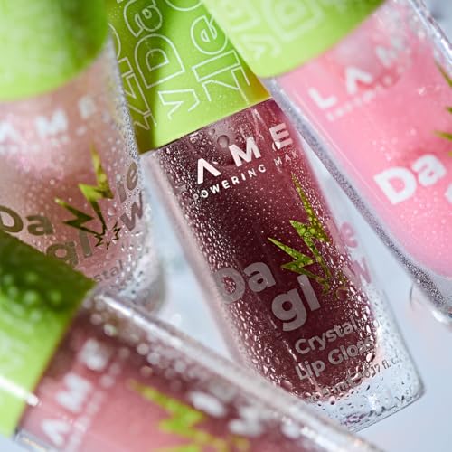 LAMEL Lip Gloss – Glossy Hydrating Lip Gloss with High Shine Finish, Non-Sticky, Lightweight & Long-Lasting Formula (Blossom, 5ml)
