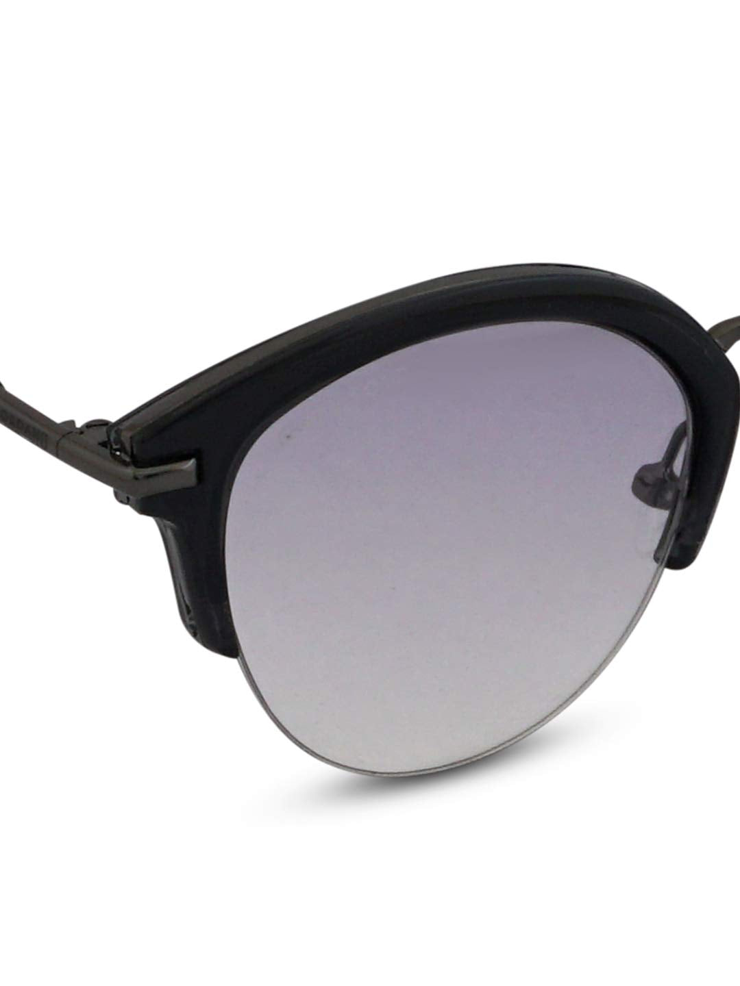 Giordano UV Protected Round Women Sunglasses - (48|Blue Lens)