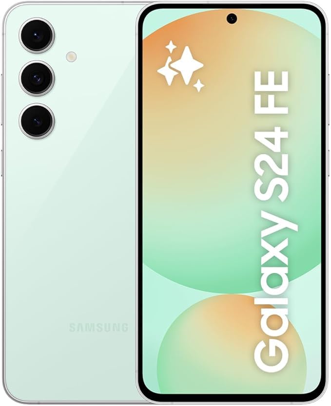 Samsung Galaxy S24 FE 5G (Mint, 8GB RAM+ 256GB Storage) | Exynos 2400e Processor | Dynamic AMOLED Display | Dual Nano-SIM | 4700mAh Battery