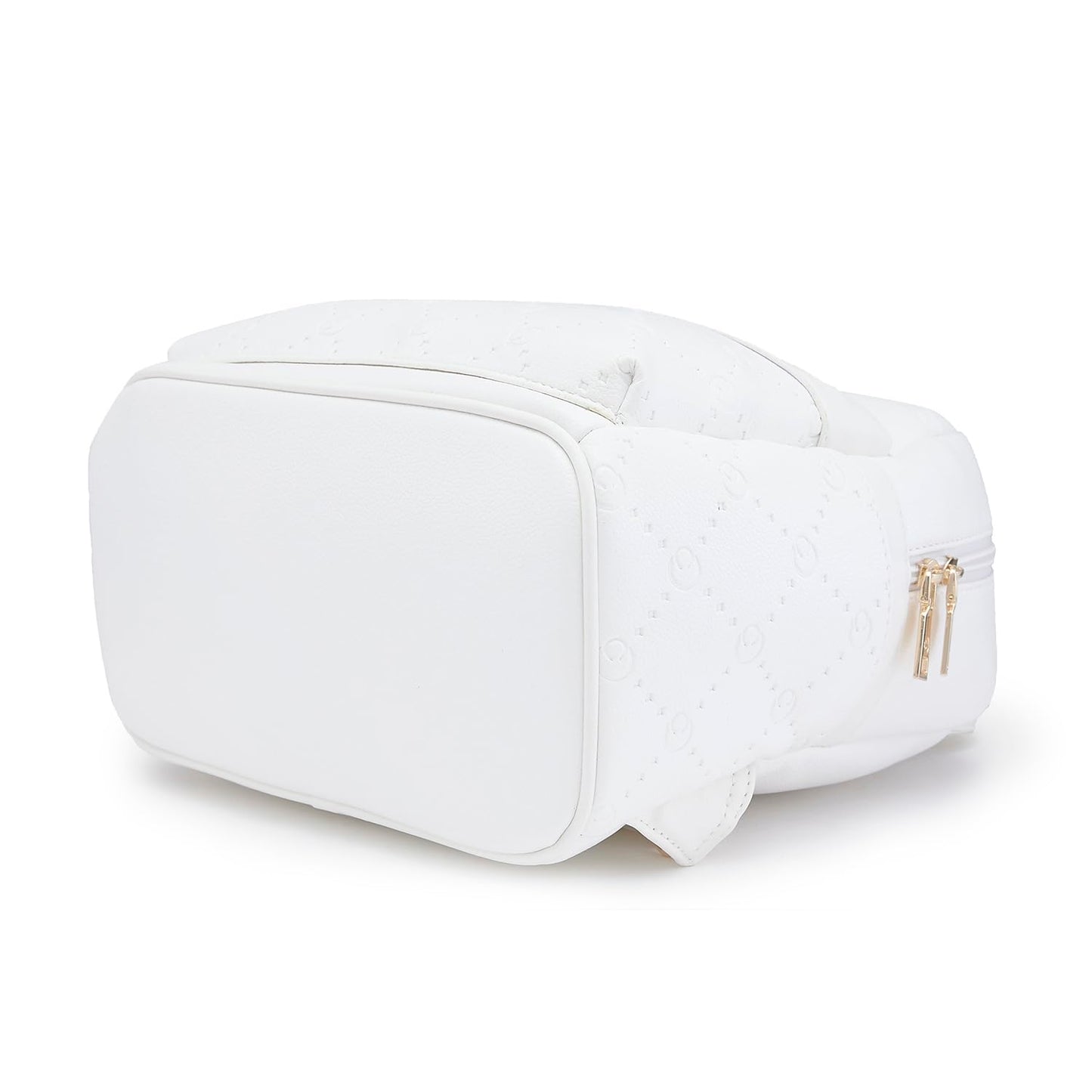 Caprese Brianna Fashion Backpack for Women (Medium, White)