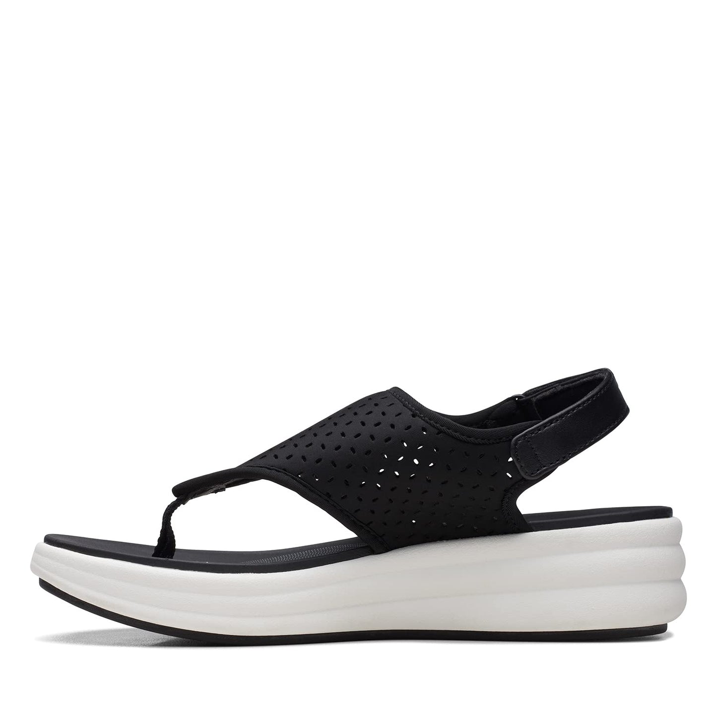 Clarks womens 26171817 Black Sandal - 7 UK (26171817)