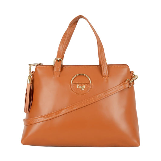 Baggit Women Beige Tote Handbag Medium Size | Ladies Stylish Casual Purse Bag