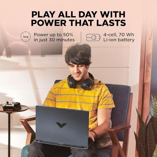 HP Victus, Intel Core 7 240H, 8GB RTX 5050, 24GB DDR5(Upgradeable) 1TB SSD, FHD, 144Hz, 300 nits, IPS, 15.6''/39.6cm, Win11, M365* Office24, Mica Silver, 2.29kg, fa2409TX, RGB Backlit, Gaming Laptop