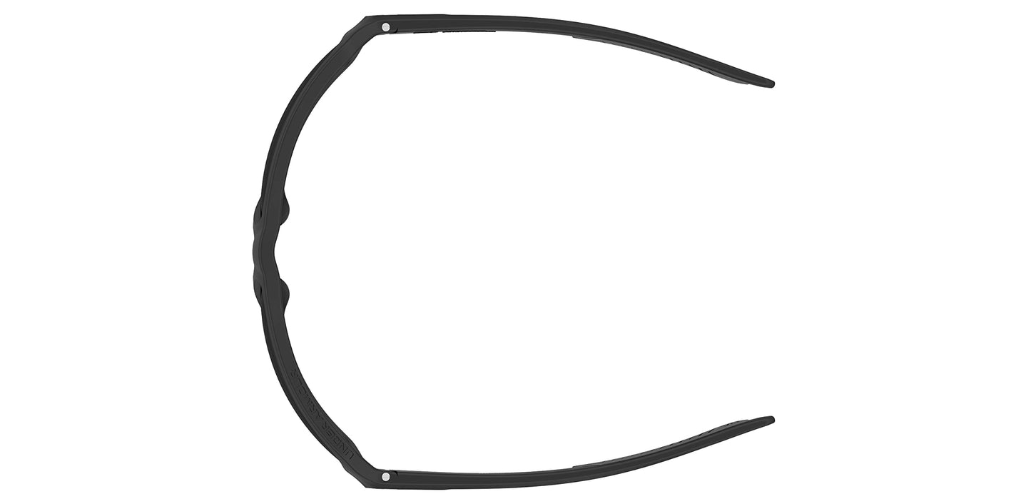 Under Armour Non-Polarized Square Male's Sunglasses-(UA RECON 003 64KA| Black color