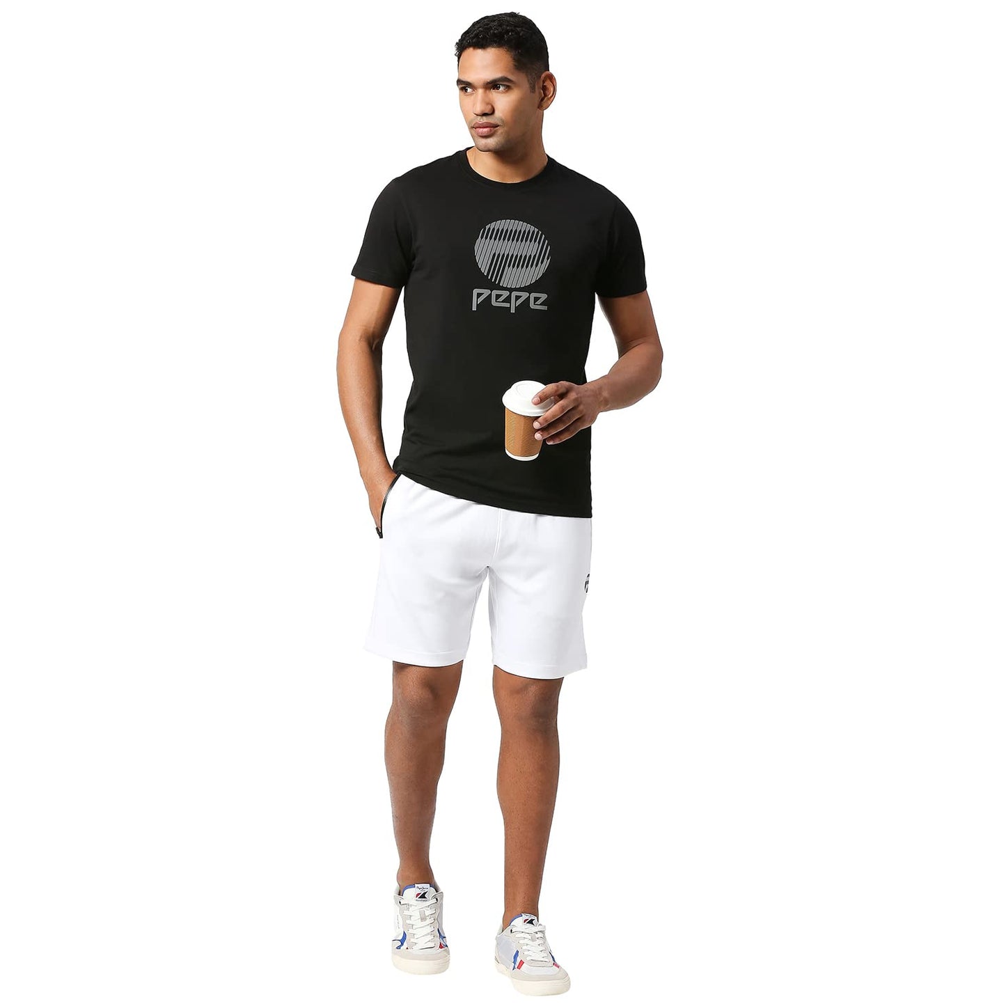 Pepe Jeans Men's Chino Shorts (PM801052_White