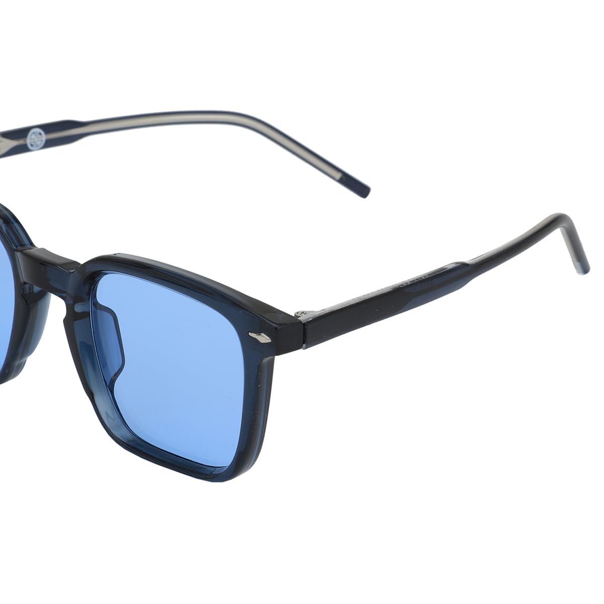Carlton London BlueToned with Polycarbonate UV Protected Lens Rectangle Sunglass for men
