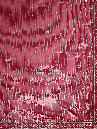 Kalyan Silks Maroon Sequence Work Fancy Saree