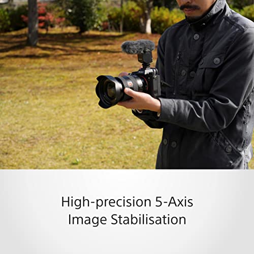 Sony Alpha ILCE-1 Mirrorless Full-Frame Camera | 30 FPS | 50.1 MP | 8K 30P, 4K 120P | Real-time Eye AF, Real time Tracking - Black