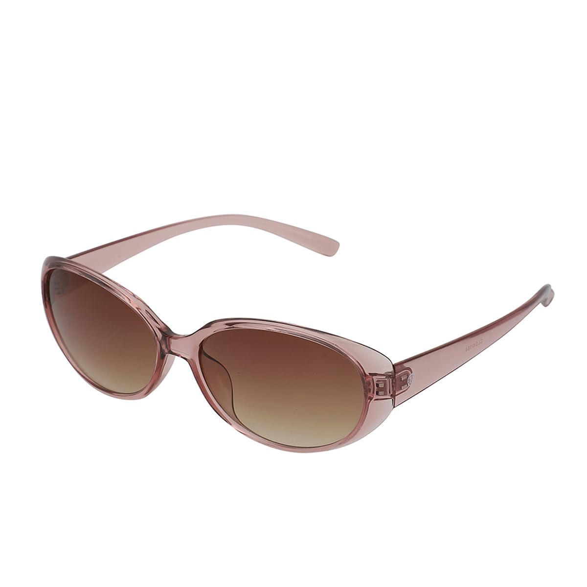 Carlton London Pink Toned UV Protected Oval Sunglasses For Women