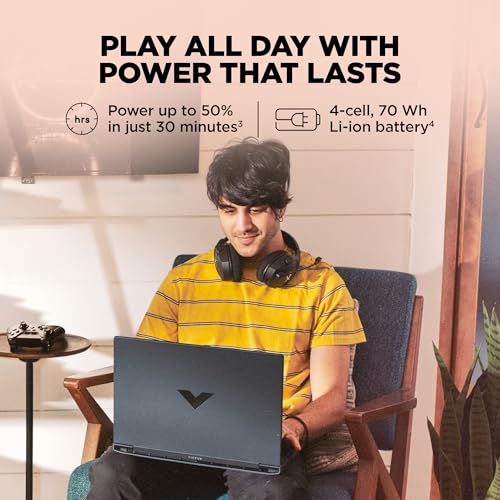 HP Victus, 13th Gen Intel core i7-13650HX, 6GB RTX 4050, 24GB DDR5, 512GB SSD, FHD, 144Hz, 300 nits, IPS, 15.6''/39.6cm, Win11, M365* Office24, Mica Silver, 2.29kg, fa2531TX, Backlit KB, Gaming Laptop