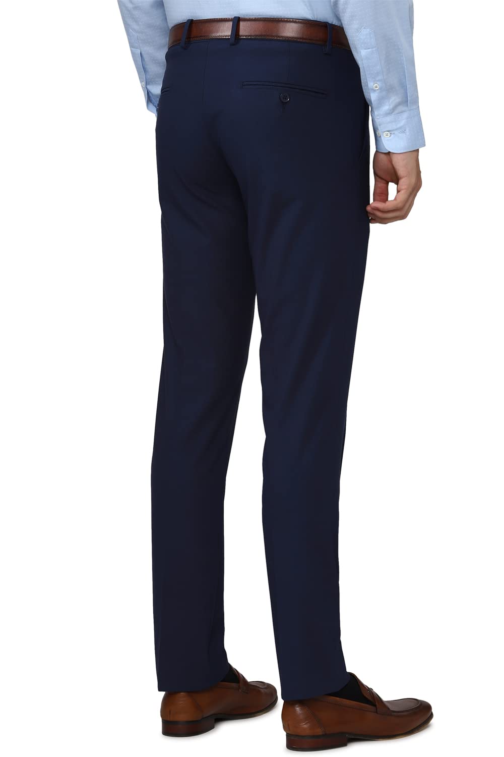 Van Heusen Men's Slim Work Utility Pants (VHTFFSLB050551_Navy_38)