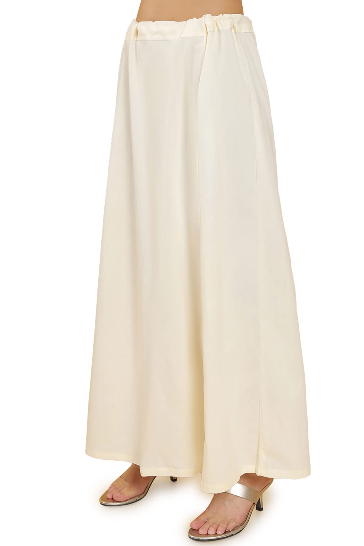 Soch Cream Cotton Blend Petticoat