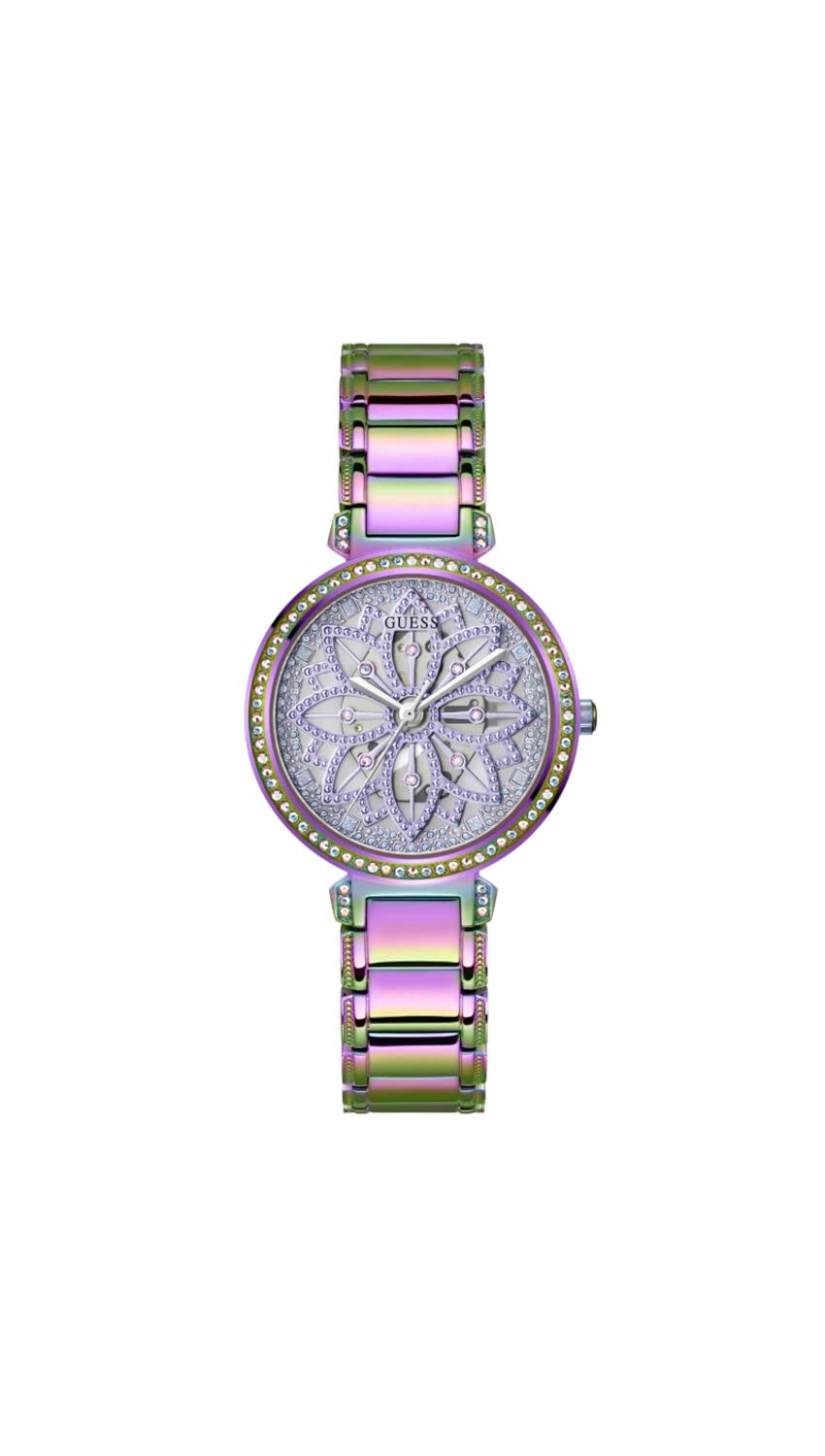 GUESS Analog Purple Dial Women's Watch-GW0528L4