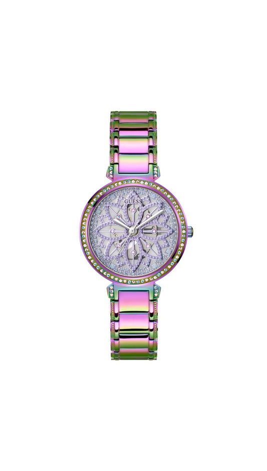GUESS Analog Purple Dial Women's Watch-GW0528L4