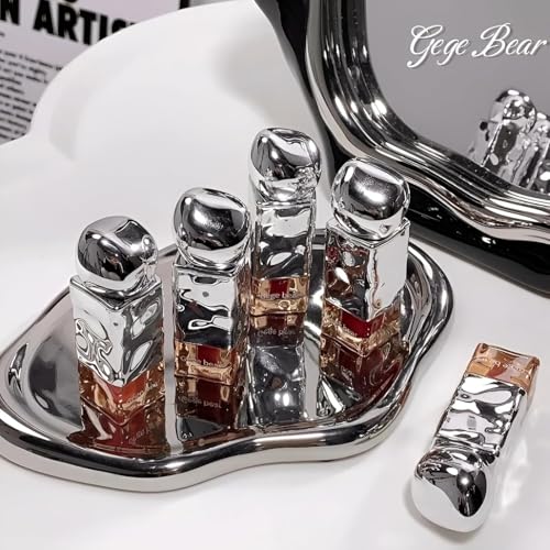 Gege Bear Perfect Matte Lip Tint | Long-Lasting Hydrating and Smudge Proof | Lightweight High Pigment Lip Stain For Flawless Finish | Non-sticky Lip Color Transfer Proof Nude Tint Perfect For Every Occasion for Every Girl (#6, 2.5g)