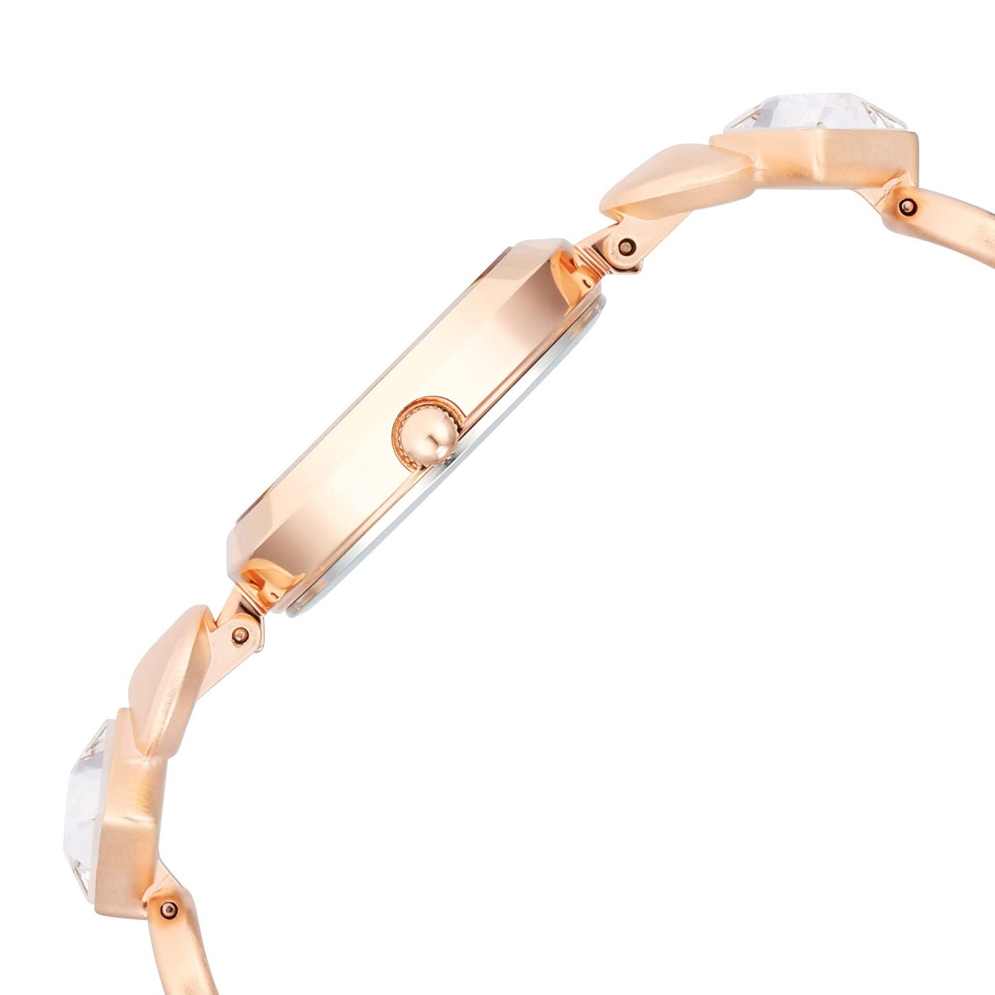 Titan Raga Love All Quartz Analog Pink Dial Rose Gold Metal Strap Watch for Women - NT2606WM10