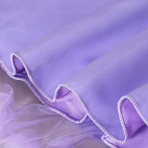 Hopscotch Girls Floral Applique Party Dress in Lavender Color for Age (2-3 Years)