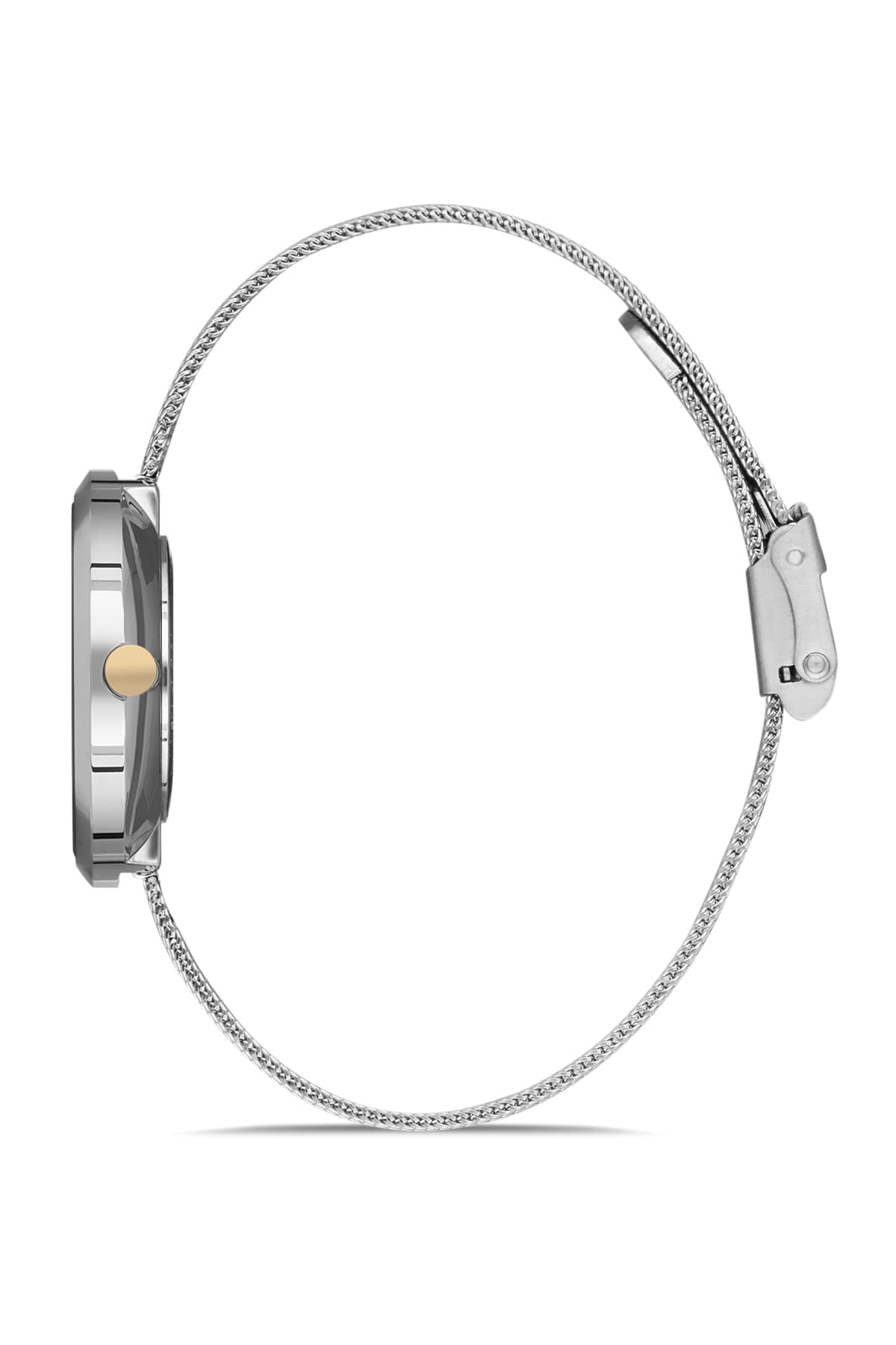 Ferro Pisa Analog White Dial Women's Watch-F1908C-1003-D