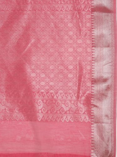 RAMRAJ COTTON Women Premium Traditional Saree| Elegant Ethnic Wear Saree |Ideal For Wedding & Festive (Semi Kora Cotton, Purple)