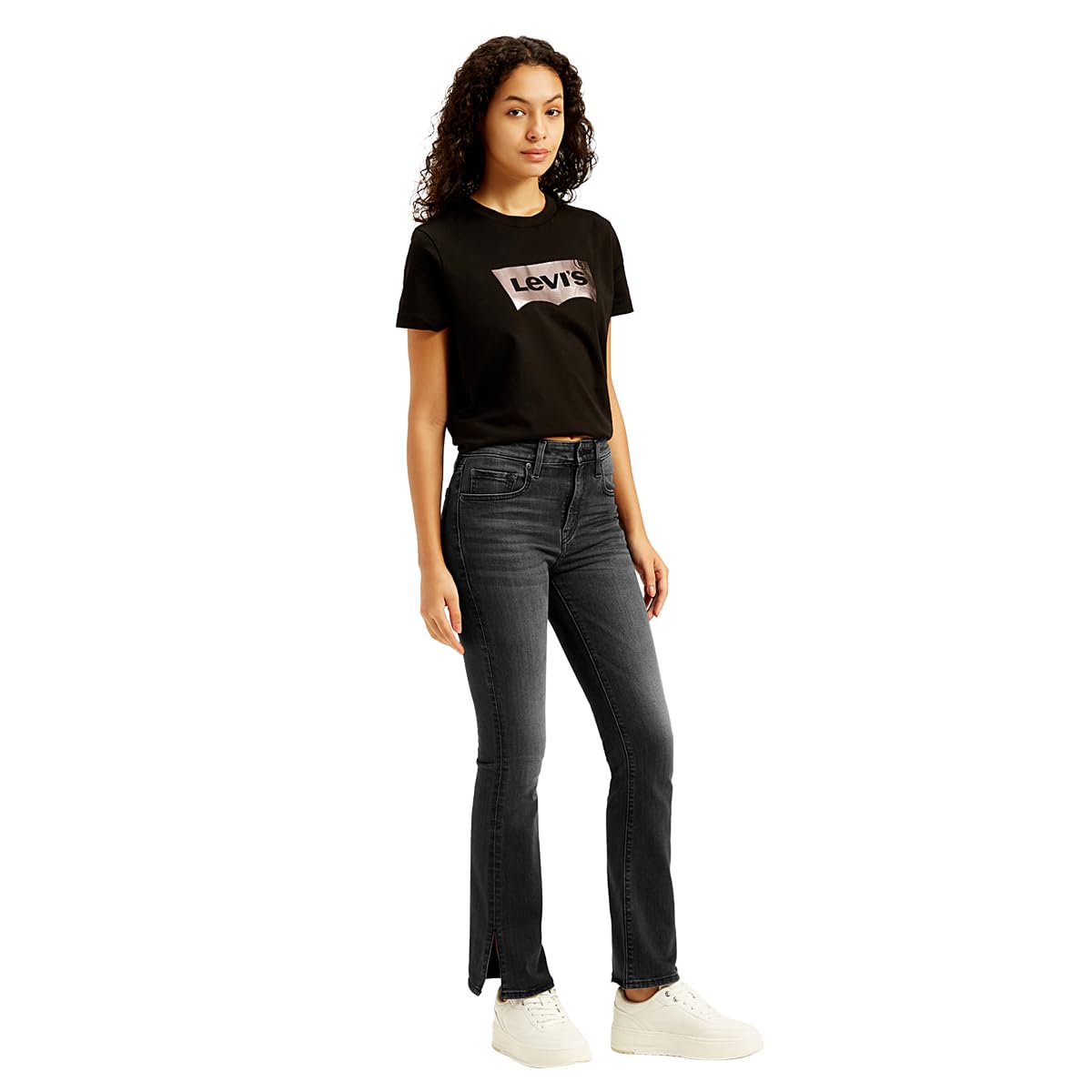 Levi's Women's Fitted Boot Cut (22595-0060_Black