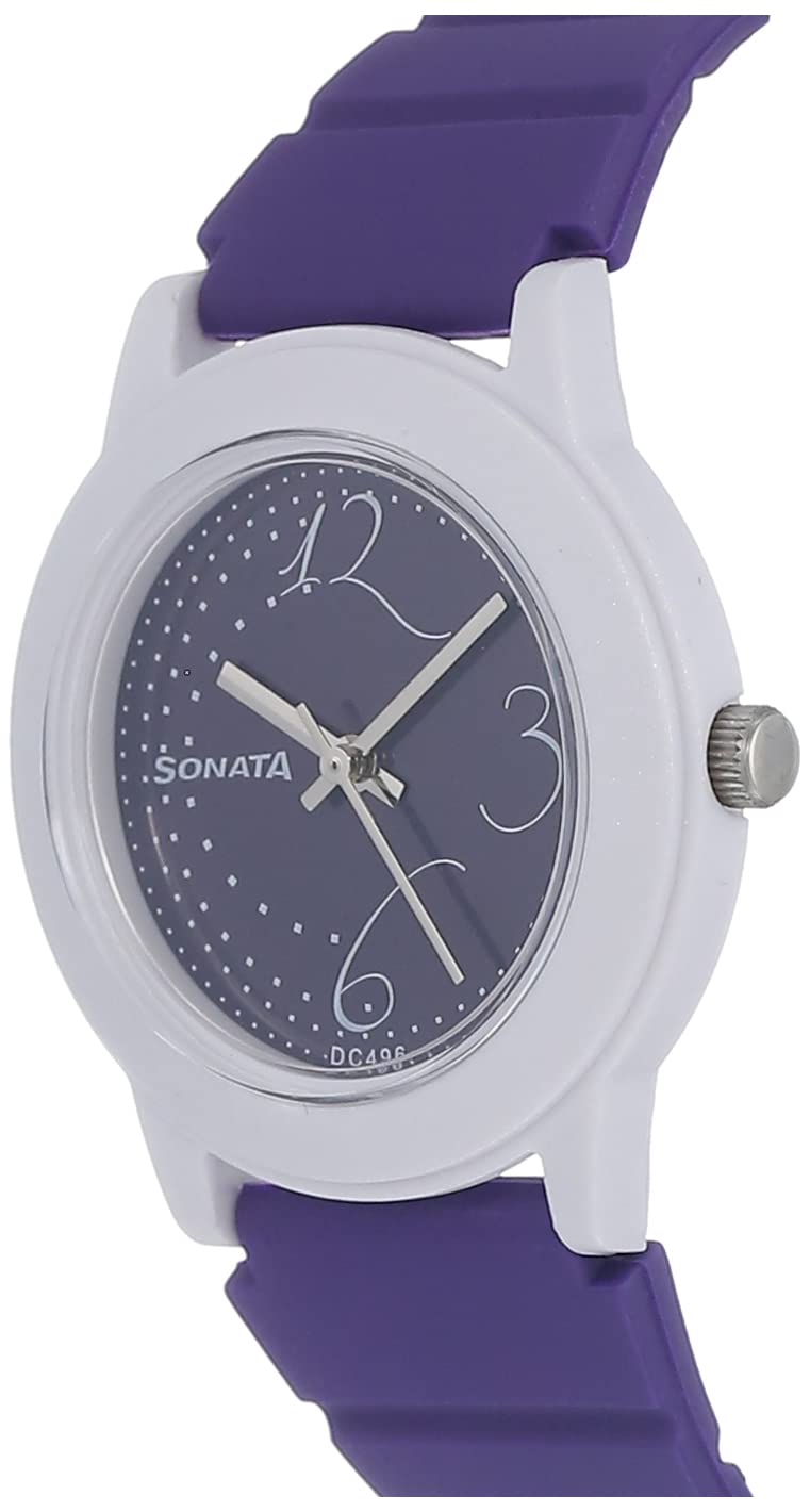 Sonata Purple Dial Analog watch For Women-NR8992PP02