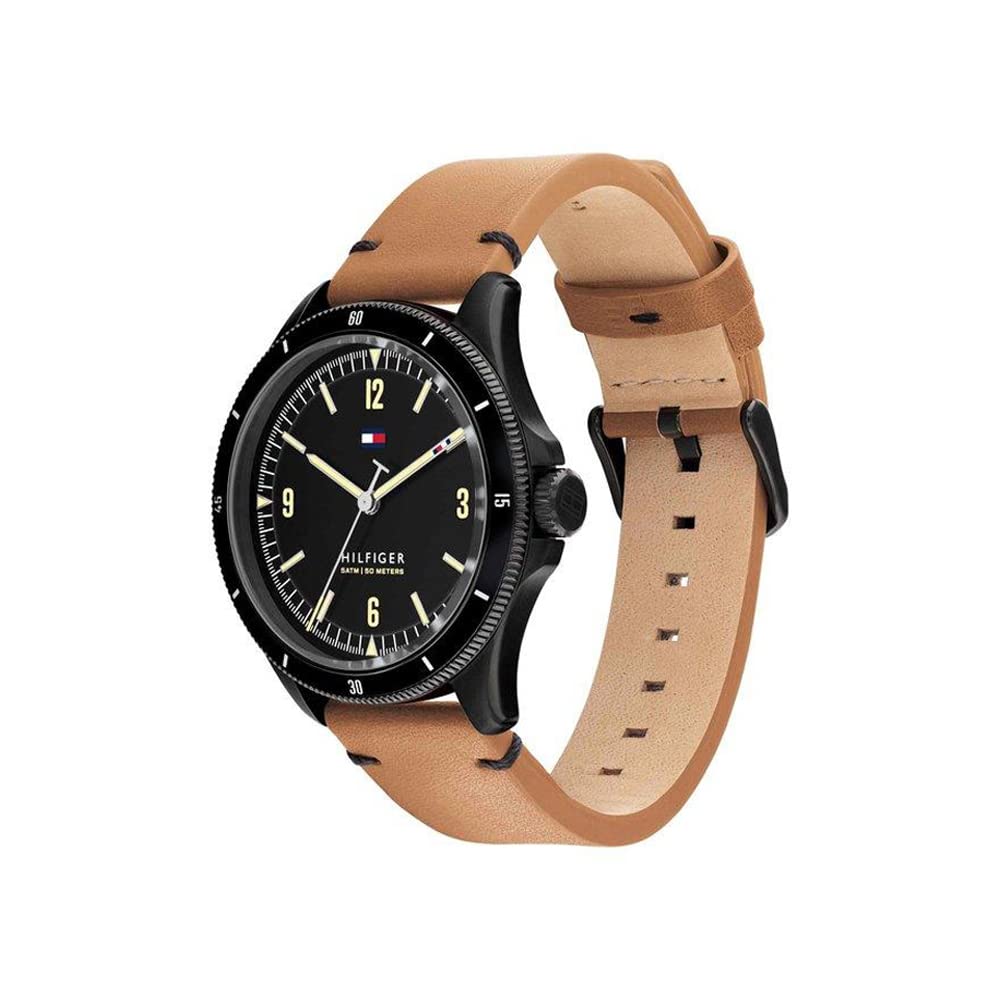 Tommy Hilfiger Maverick Analog Black Dial Men's Watch-TH1791906