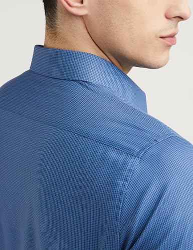 Van Heusen Men's Slim Fit Shirt (VHSFRSLB447781_Navy 40)